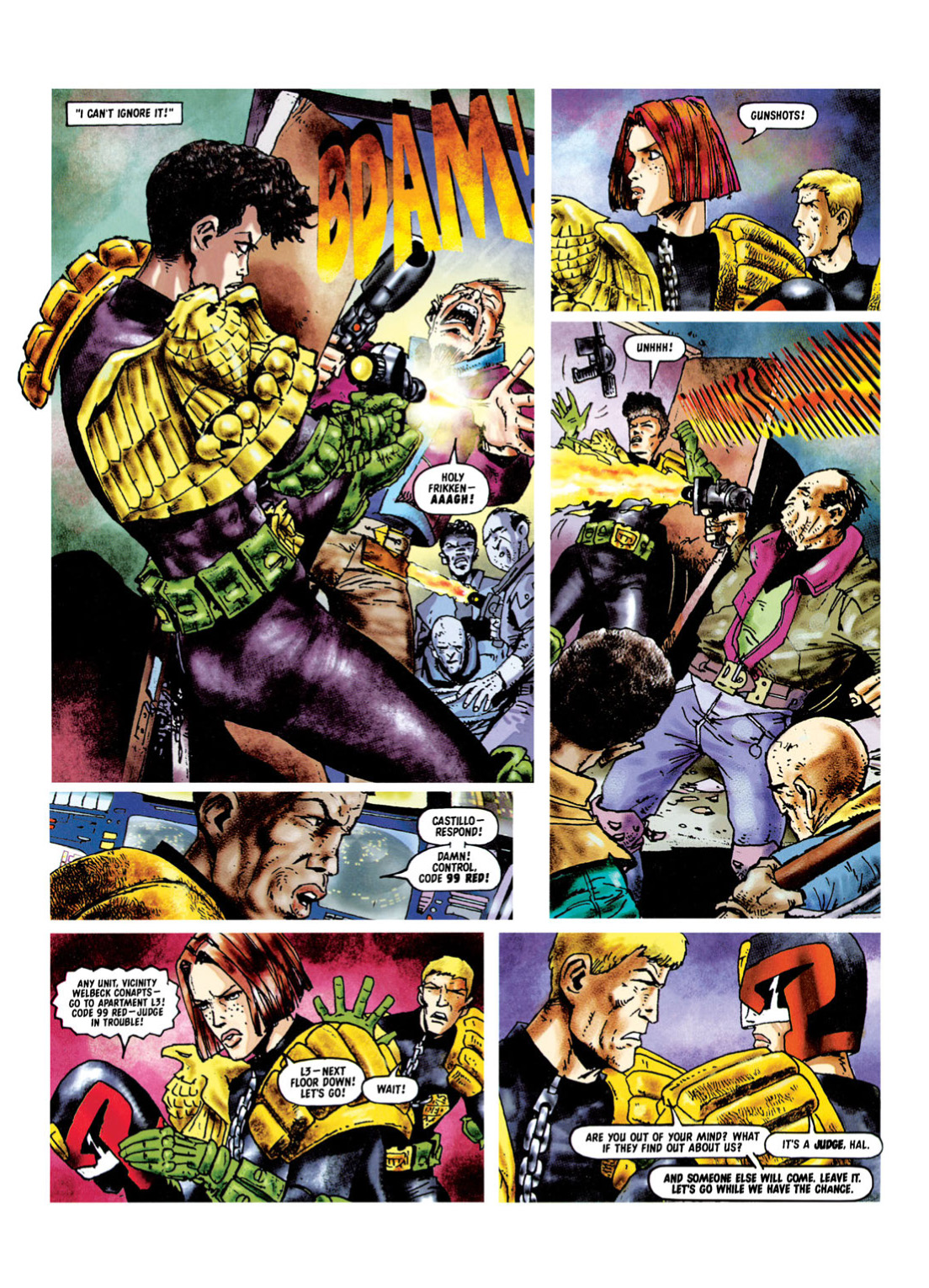 Read online Judge Dredd: The Complete Case Files comic -  Issue # TPB 25 - 33