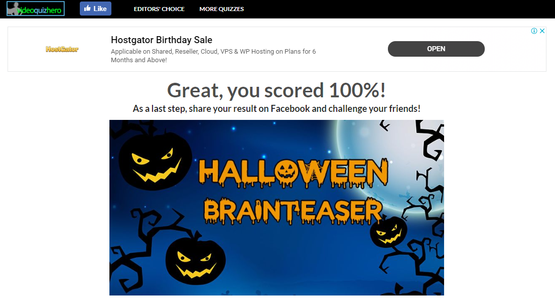 The Halloween Brainteaser Quiz Answers 100 Scored Video Quiz Hero