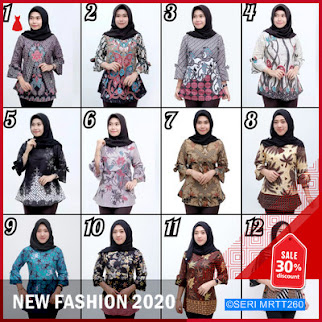 MRTT260A307 Atasan Batik Wanita M L XL BMGShop