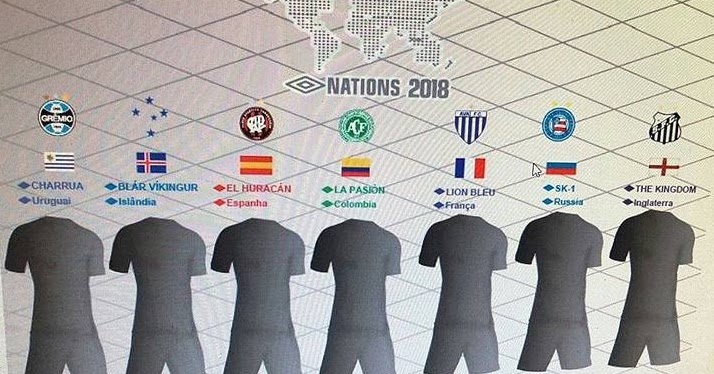 Times patrocinados pela umbro Clearance