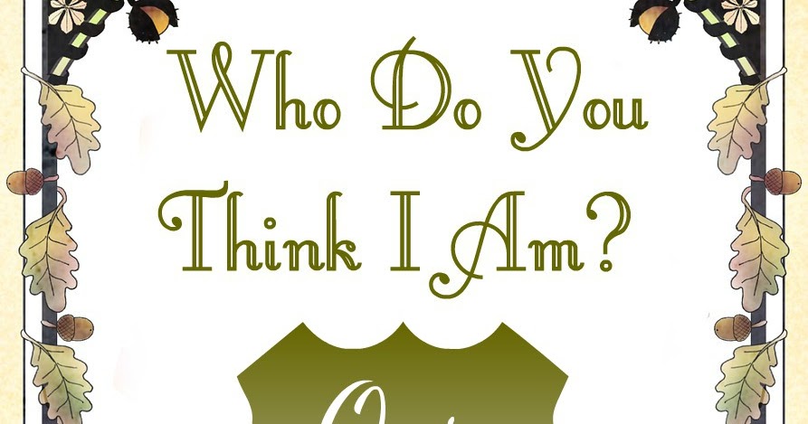 A Word Fitly Spoken: Who Do You Think I Am? - Our Shield