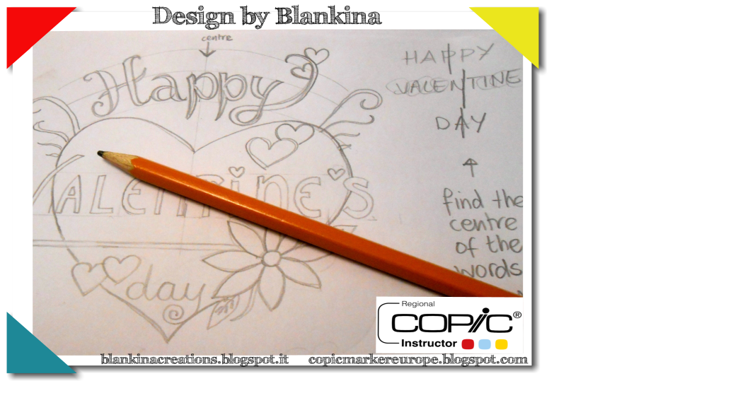 Copic Marker Europe Happy Valentine S Day With Handlettering And Doodles