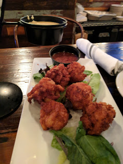Deep fried mac and cheese bites at Local Kitchen and Beer Bar in Downtown Buffalo