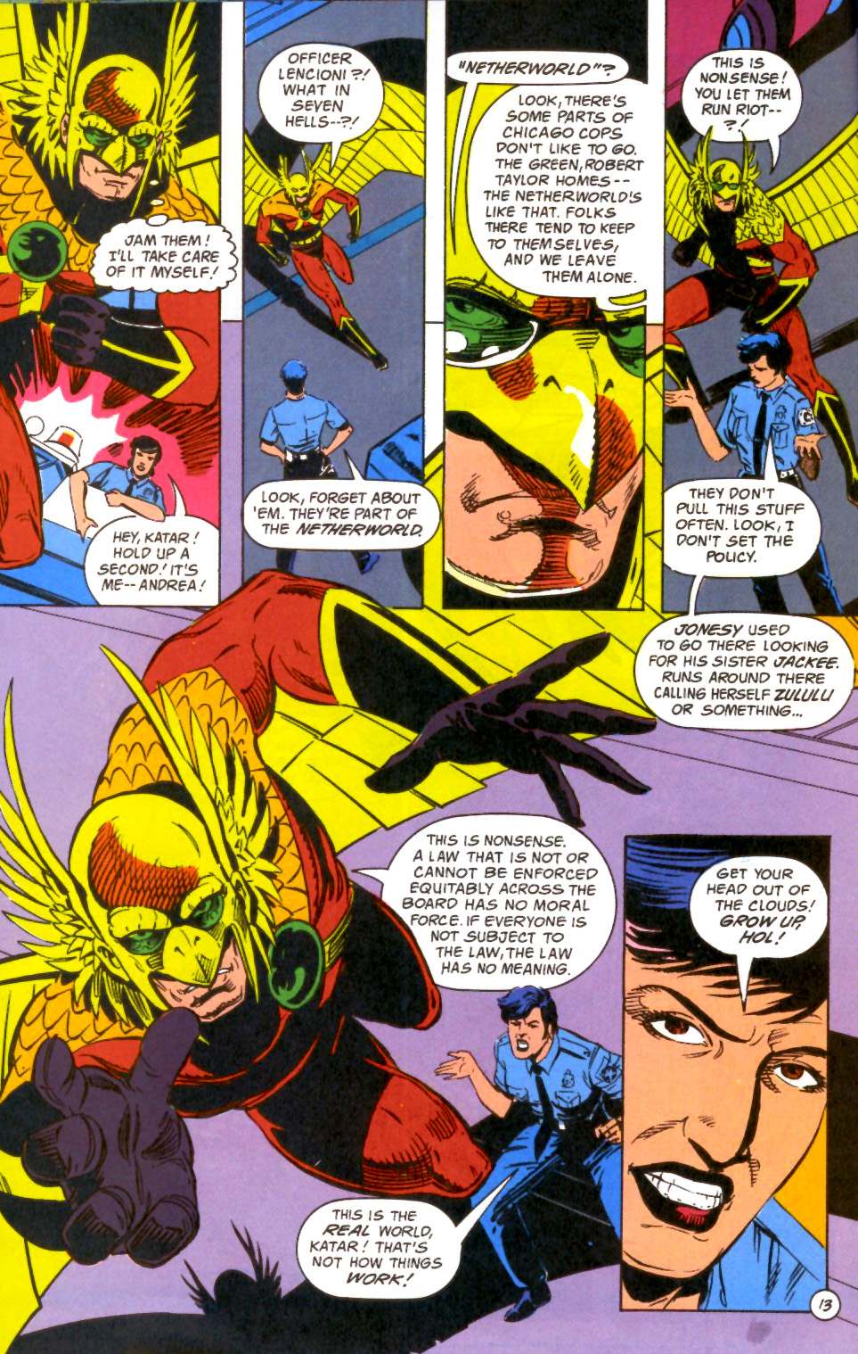 Read online Hawkworld (1990) comic -  Issue #28 - 14