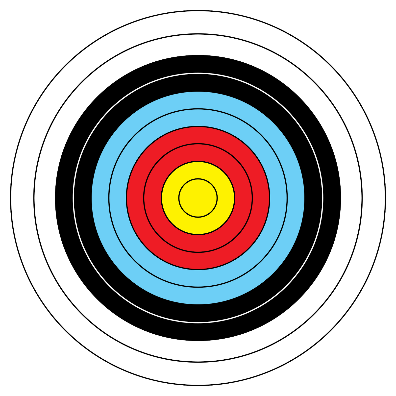 Archery Target Png Free Logo Image