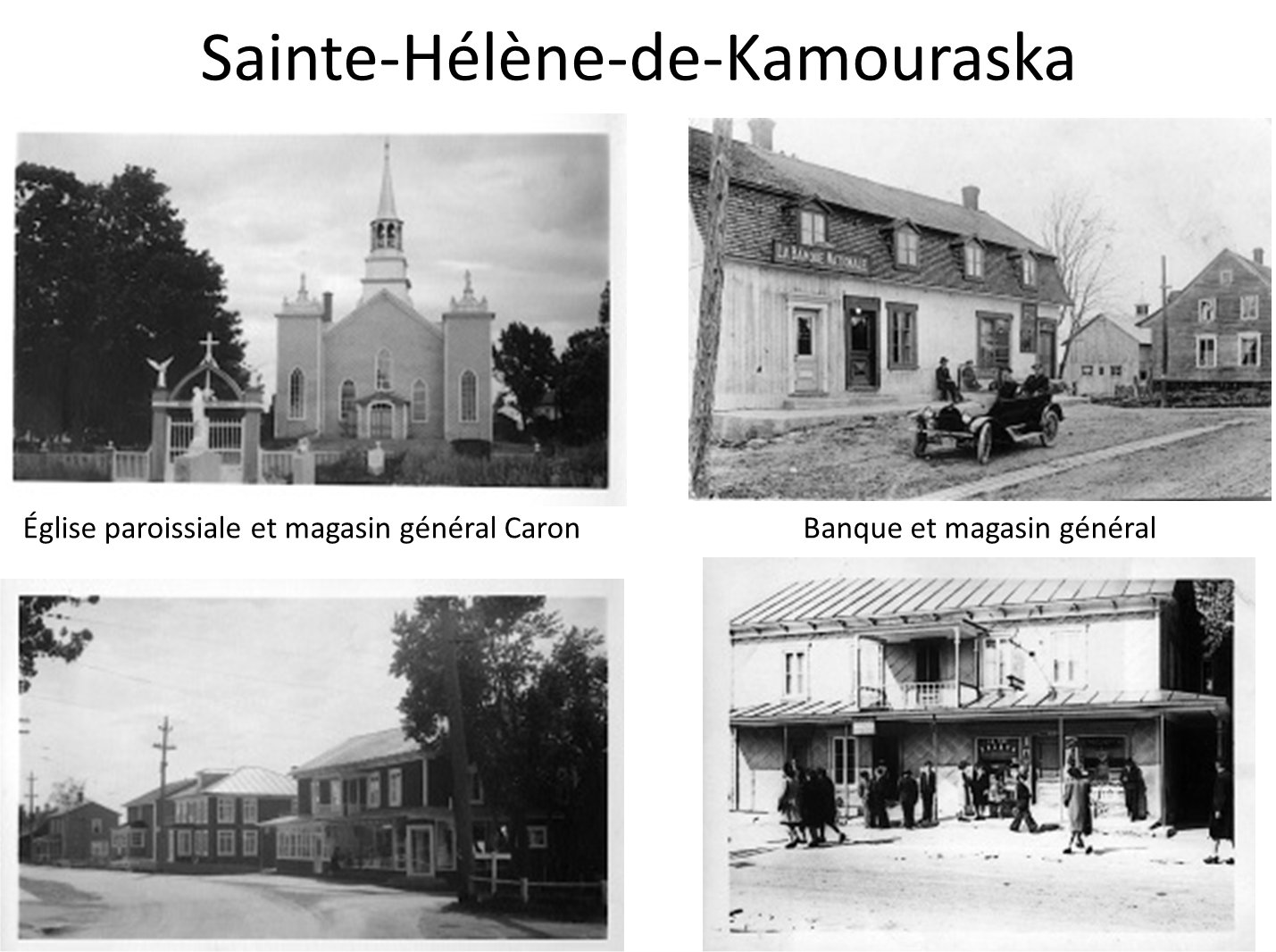 Familles Caron SainteHélènedeKamouraska