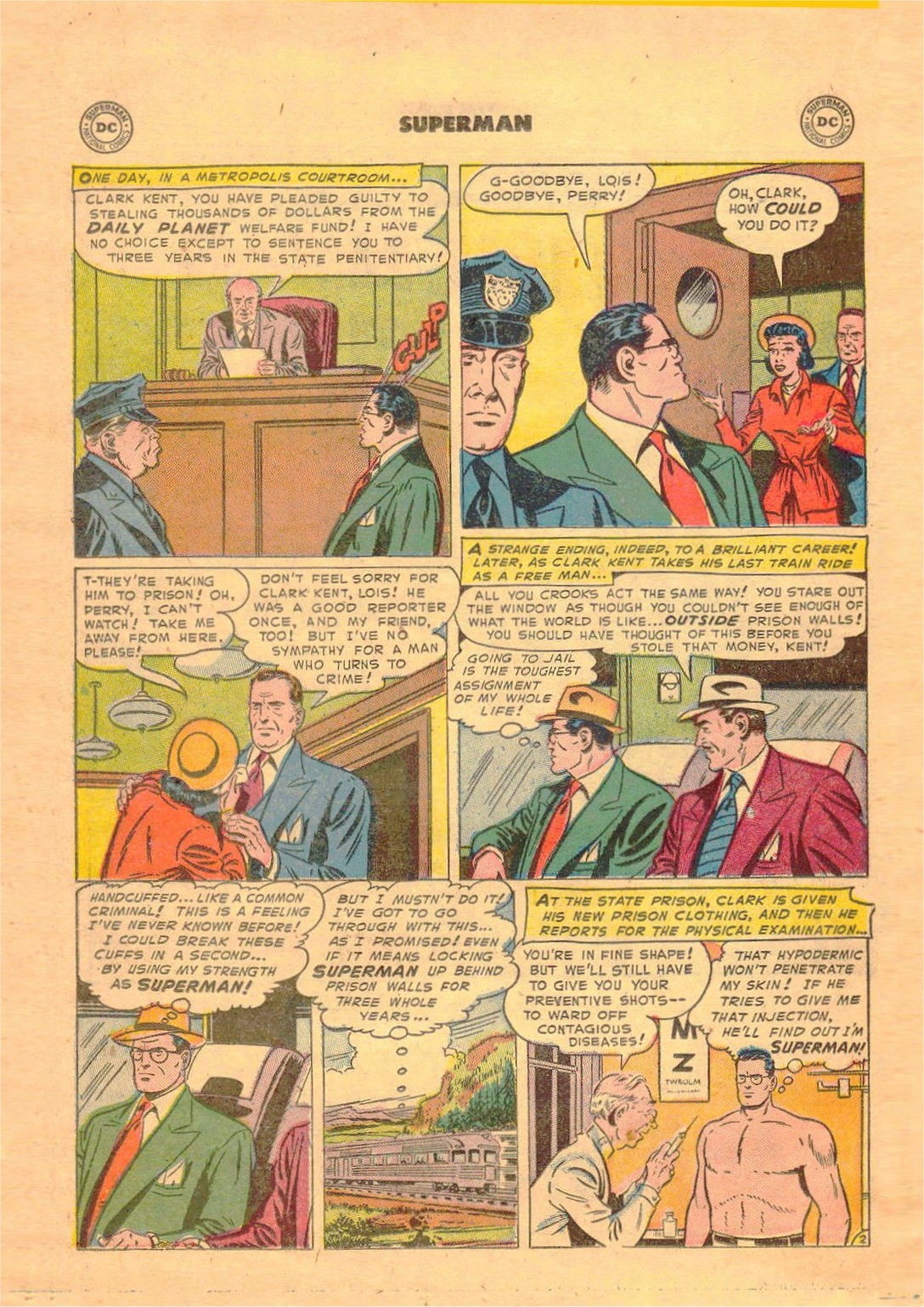 Read online Superman (1939) comic -  Issue #83 - 32