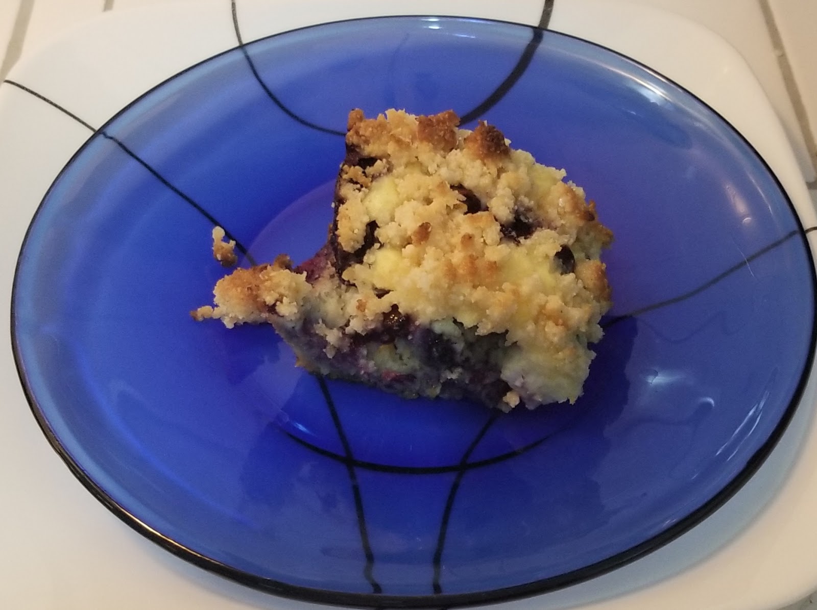 Carrie's Kitchen Creations Low Carb Blueberry Danish Coffee Cake
