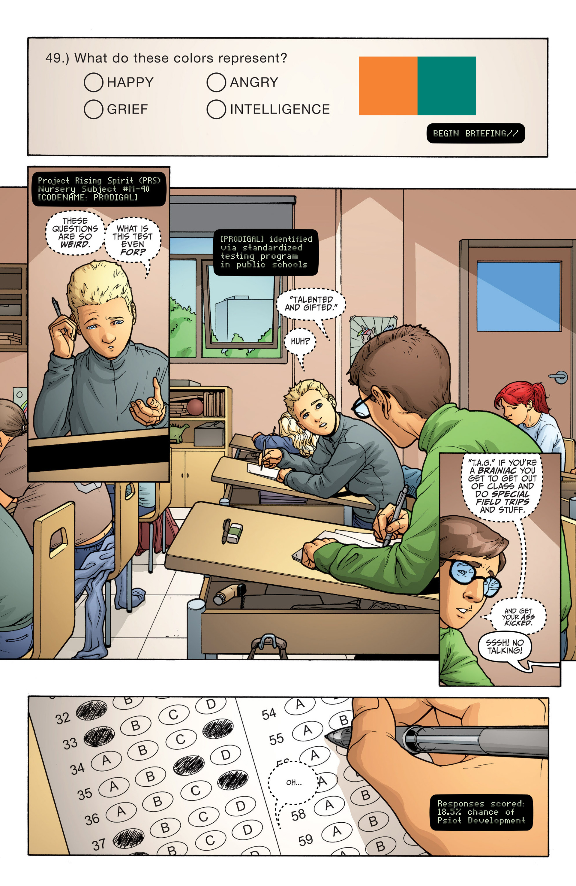 Read online Harbinger (2012) comic -  Issue #20 - 26