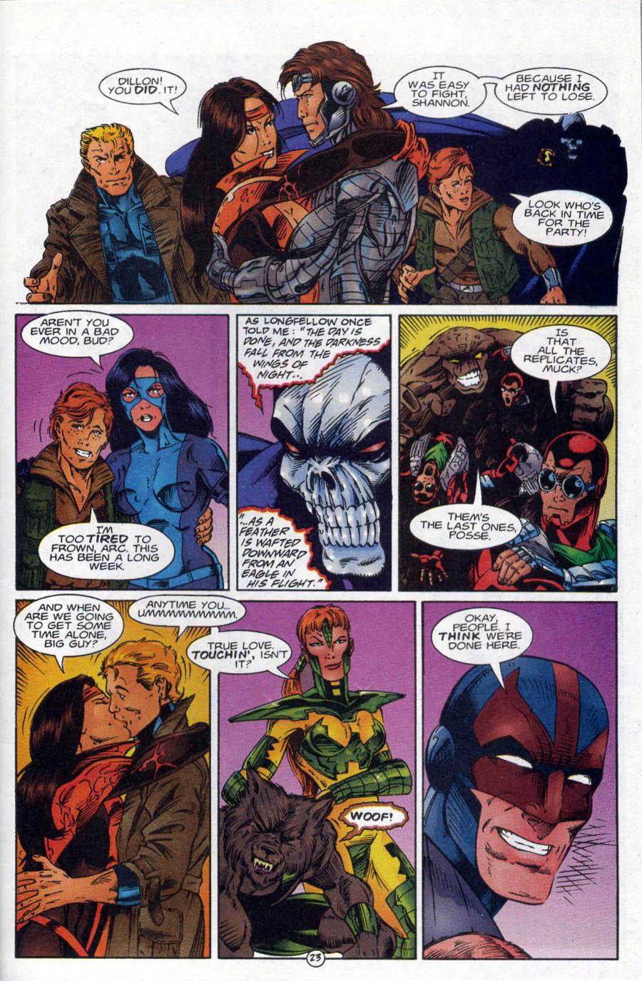 Read online Ex-Mutants comic -  Issue #18 - 23