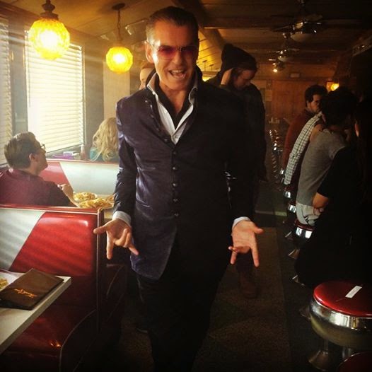 The Incredible Suit If you don't follow Pierce Brosnan on Facebook