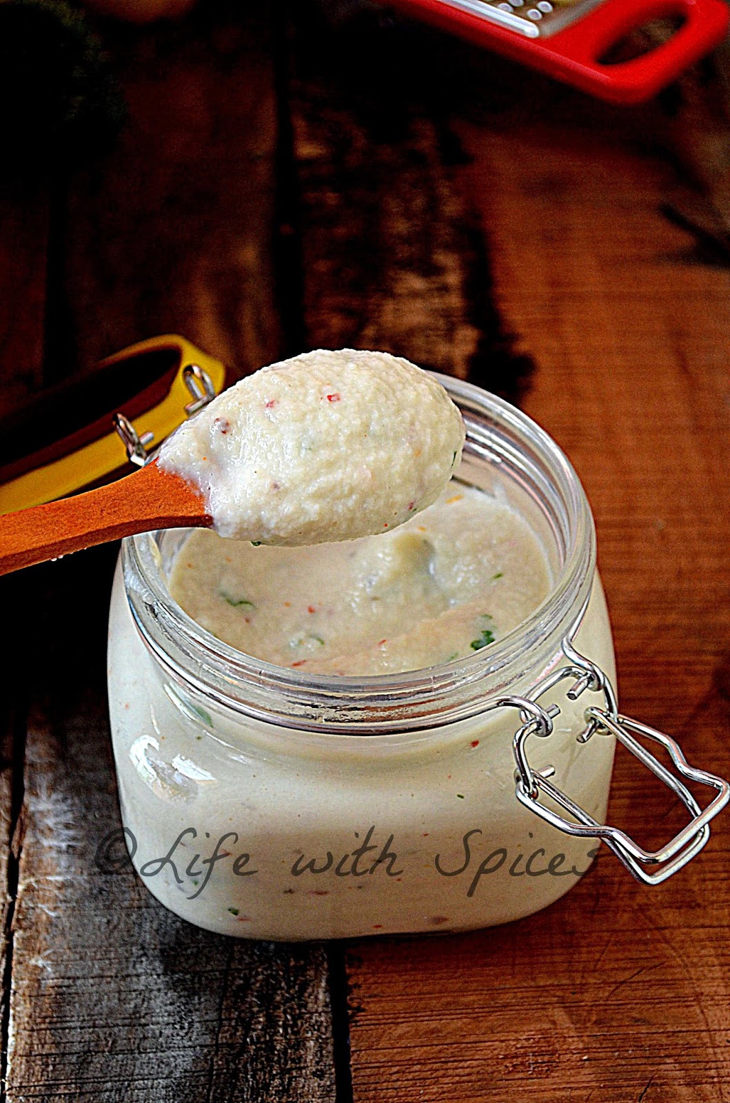 Life with spices WHITE PASTA SAUCE (no flour / no cheese)