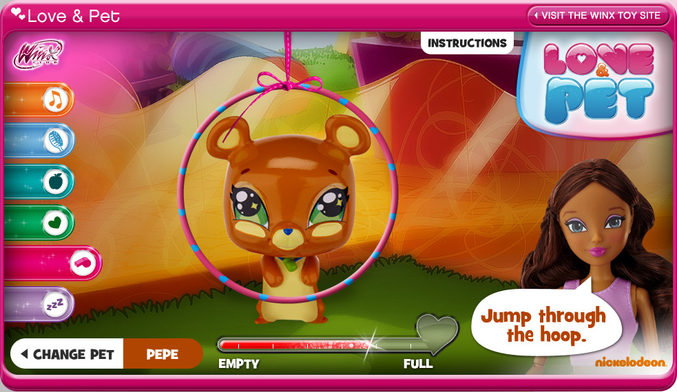 Nuevo juego Winx Club Love & Pet!! Winx Club All