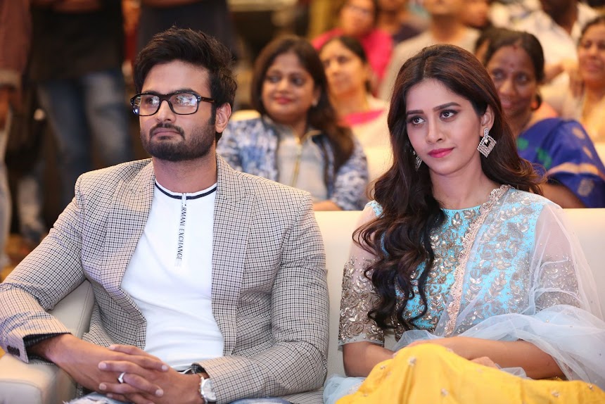 Nabha Natesh at Nannu Dochukunduvate Pre-Release