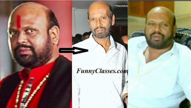Bollywood villain Rami Reddy before and after