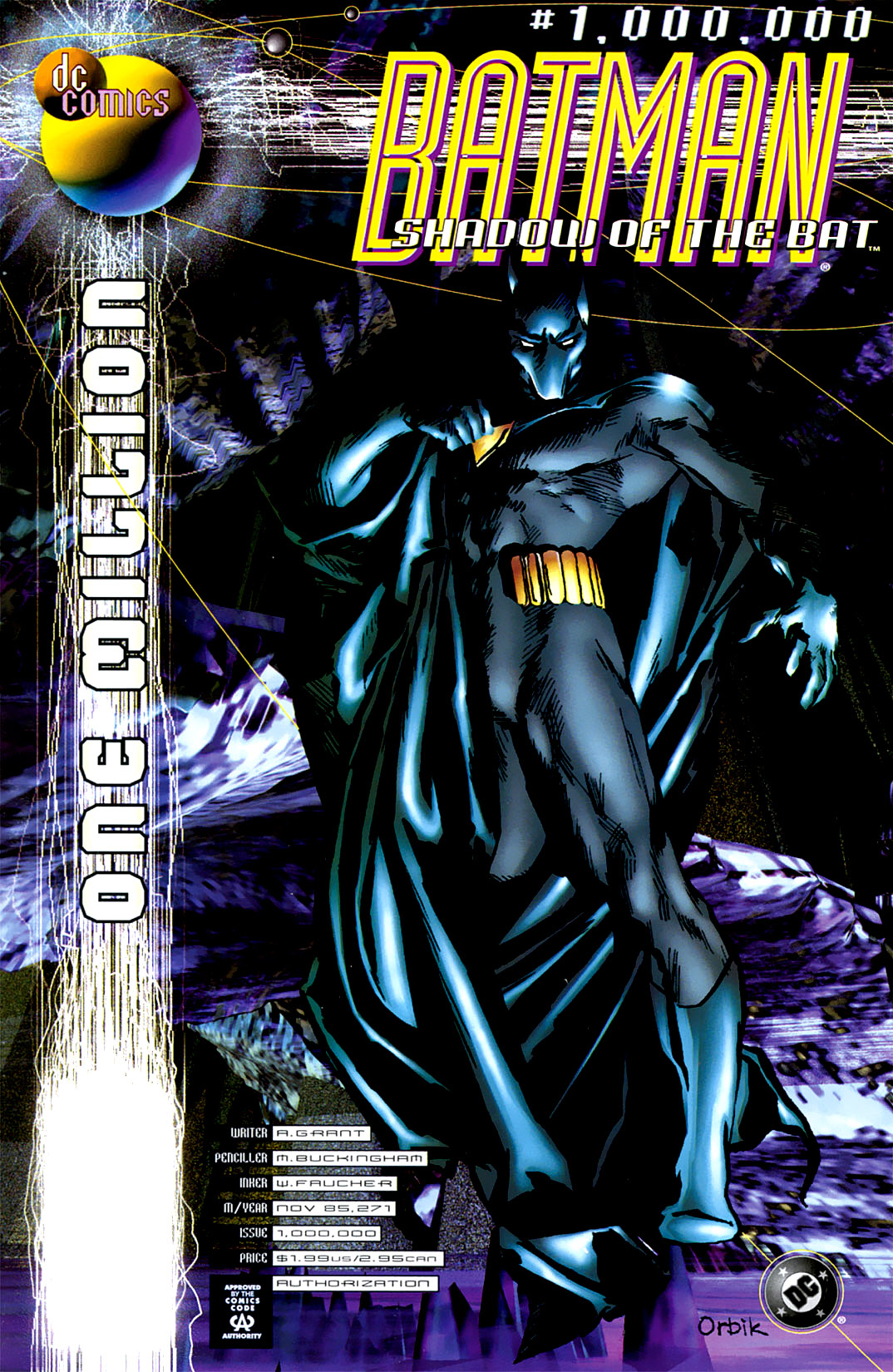 Batman: Shadow of the Bat 1000000 Page 0