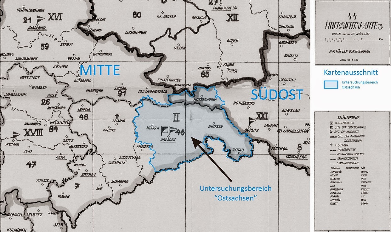 ostsachsen.projekt: Karte: SS-Übersichtskarte Nr.3 vom 1.6.1934 ostsachsen.projekt: Karte: SS-Übersichtskarte Nr.3 vom 1.6.1934