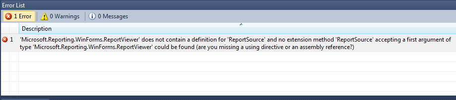 Microsoft reporting winforms missing assembly reference - dastdebt