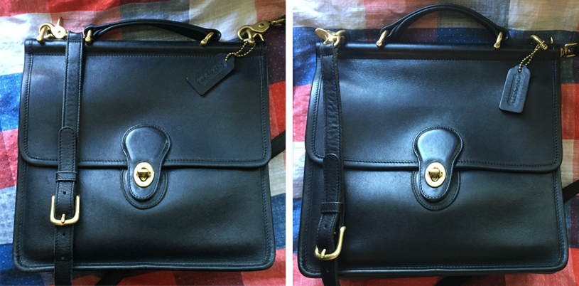 How to Restore a Misshapen Unlined Full Grain Leather Vintage Coach Bag