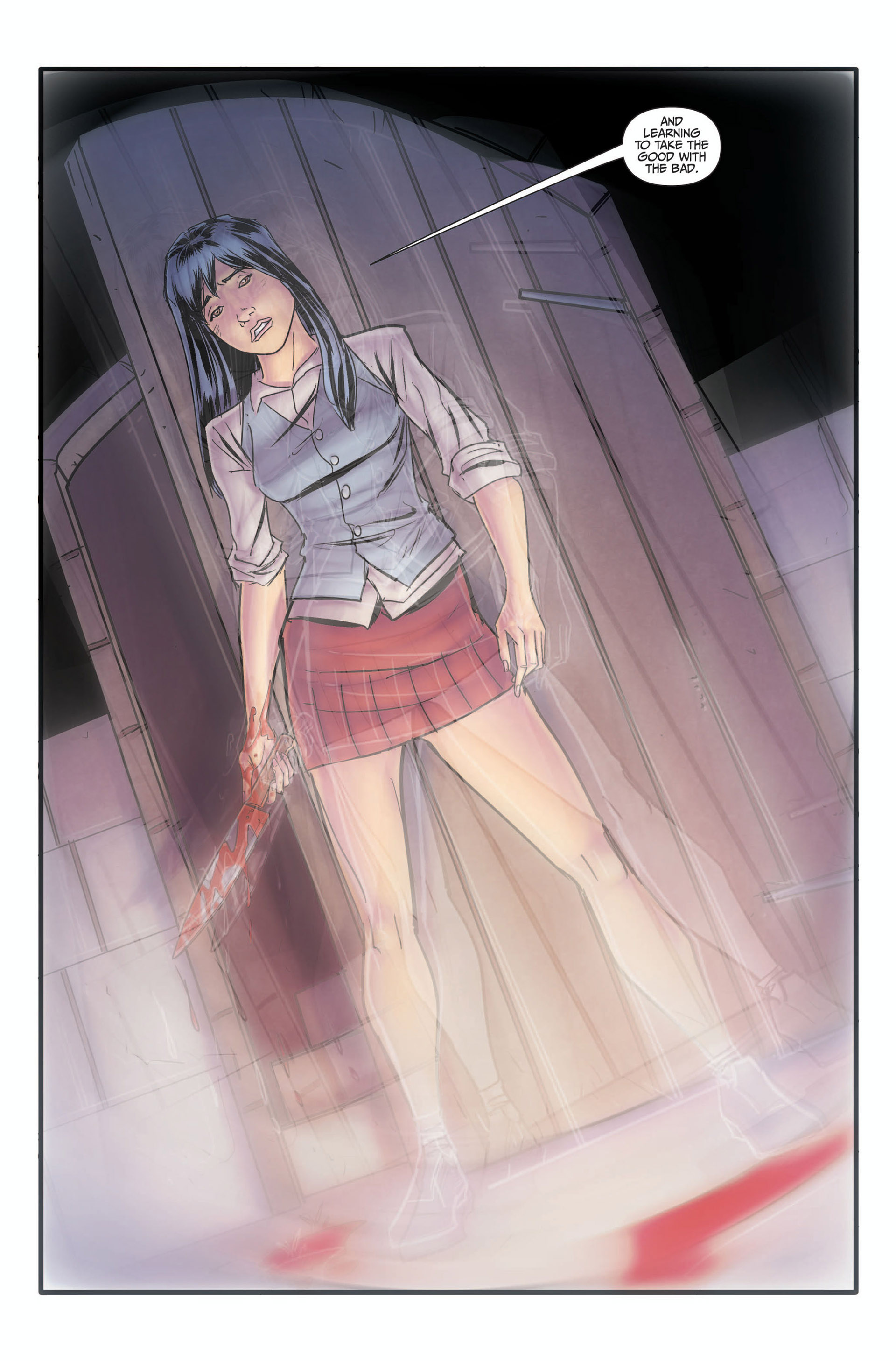 Read online Morning Glories comic -  Issue #7 - 26