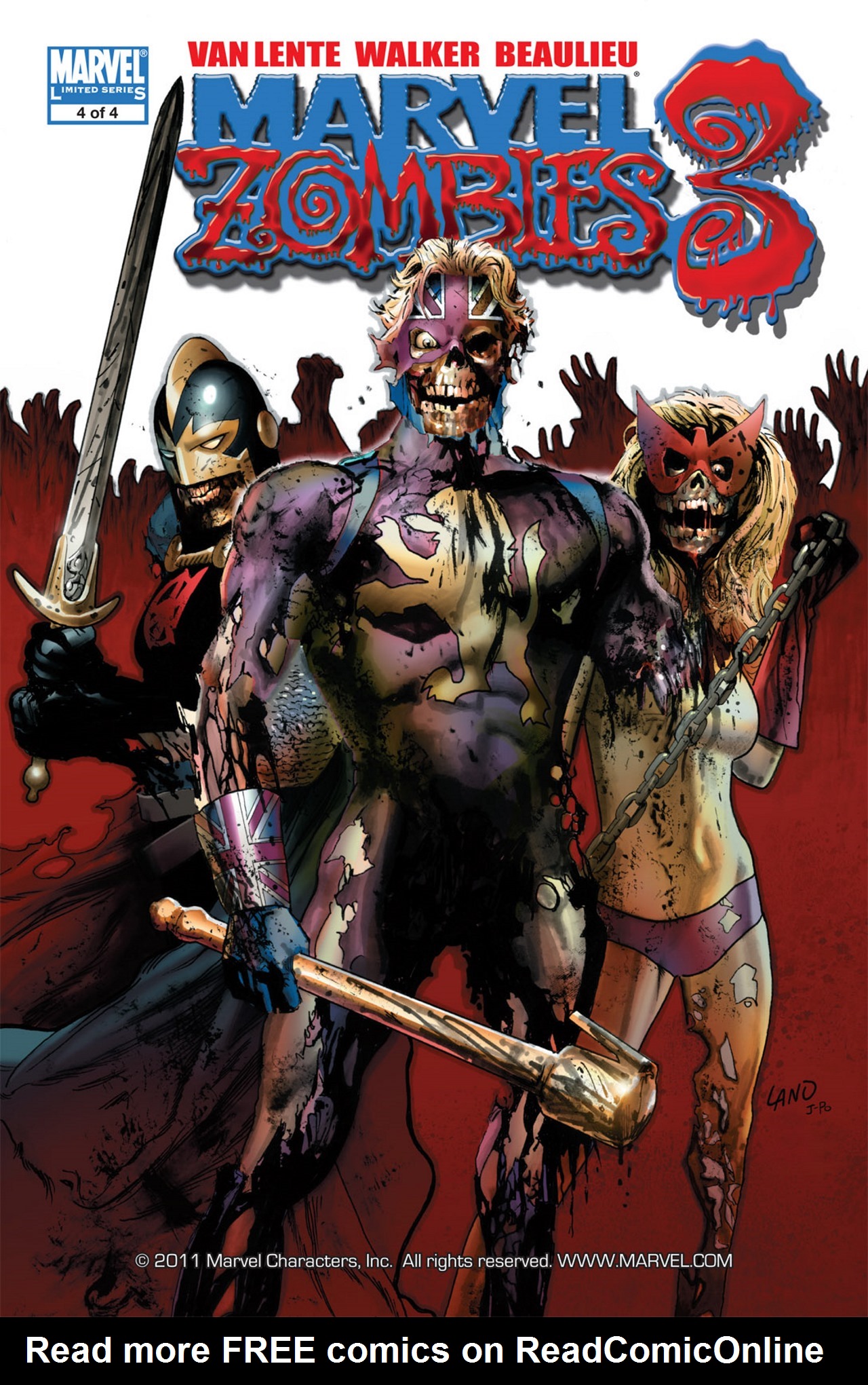 Read online Marvel Zombies 3 comic -  Issue #4 - 1