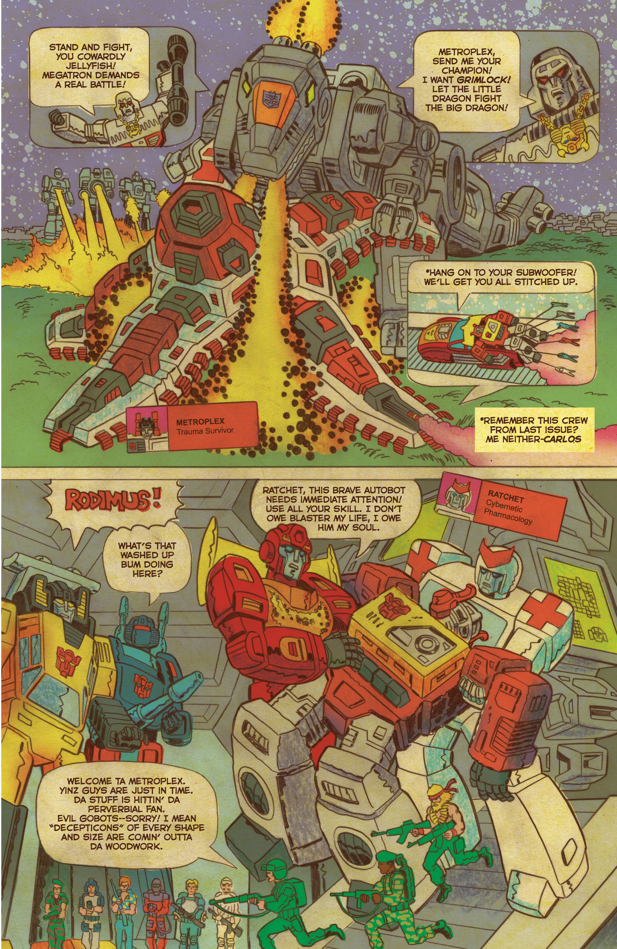 Read online The Transformers vs. G.I. Joe comic -  Issue #5 - 12