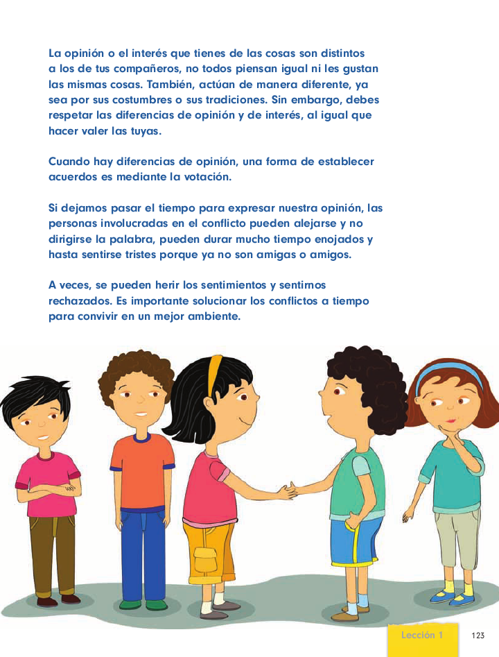 Todas las opiniones habrán de ser escuchadas formación cívica y ética 2do bloque 5/2014-2015