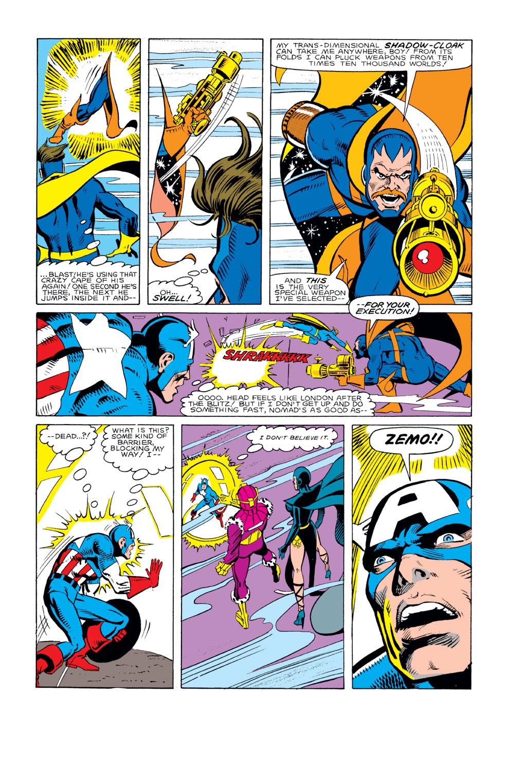 Read online Captain America (1968) comic -  Issue #294 - 5