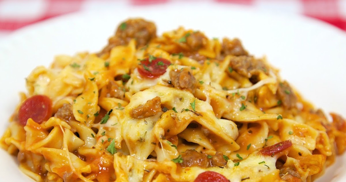 Pizza Pasta Bake Plain Chicken®