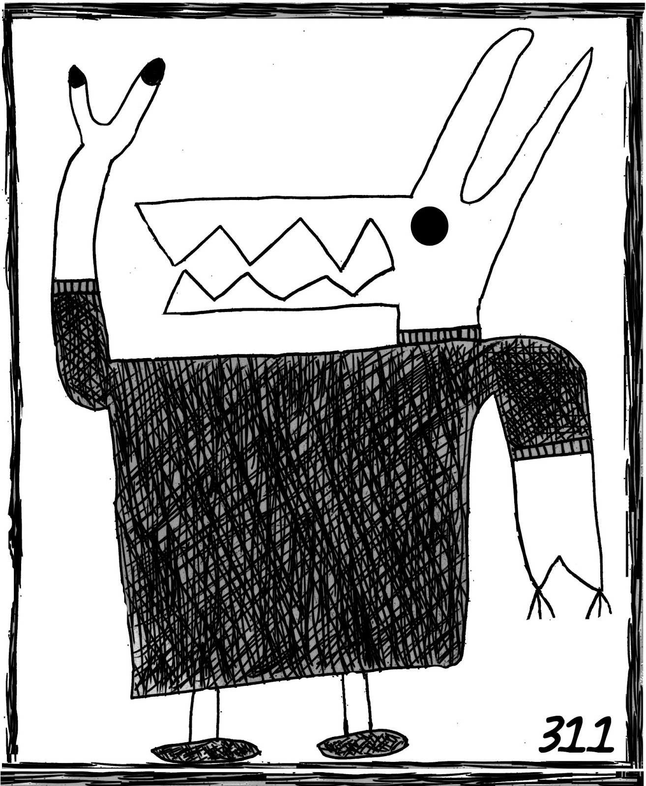 All This Is That scratchboard