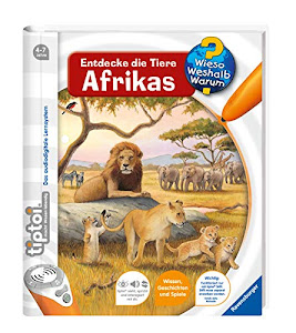 tiptoi® Entdecke die Tiere Afrikas (tiptoi® Wieso? Weshalb? Warum?, Band 9)