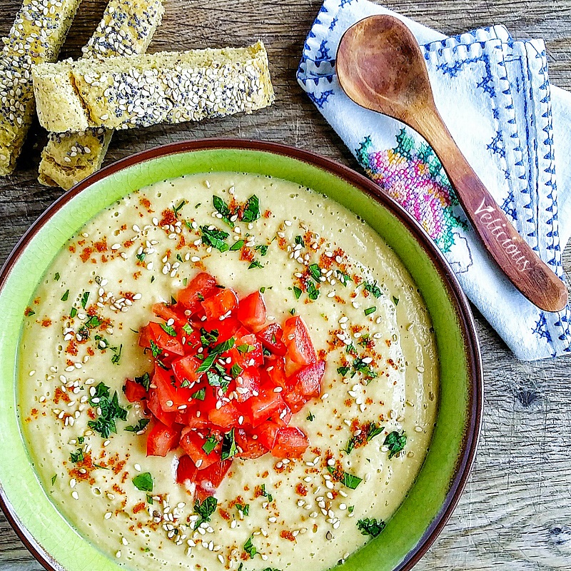 Velicious Hummus soup