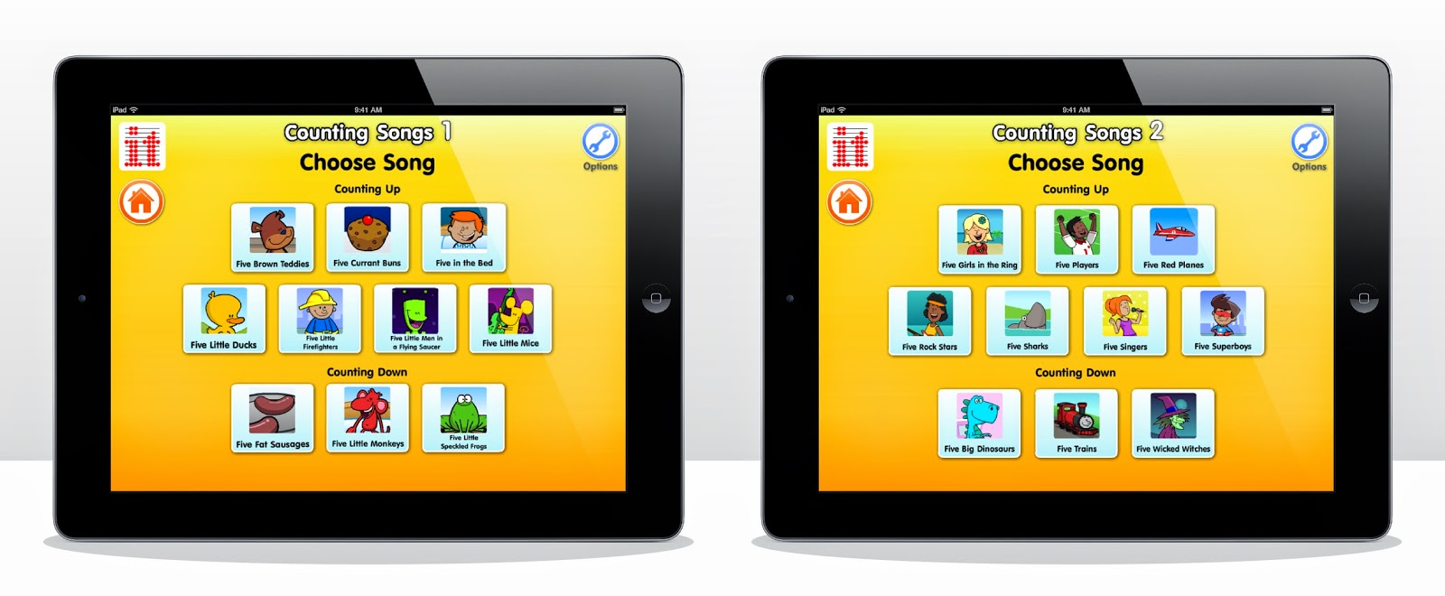 HelpKidzLearn New Counting Songs iPad Apps