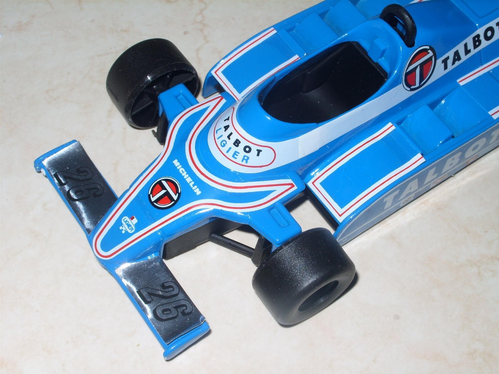 Polistil Série Sn Ligier Die Cast F1 Échelle 1:24 Style Vintage