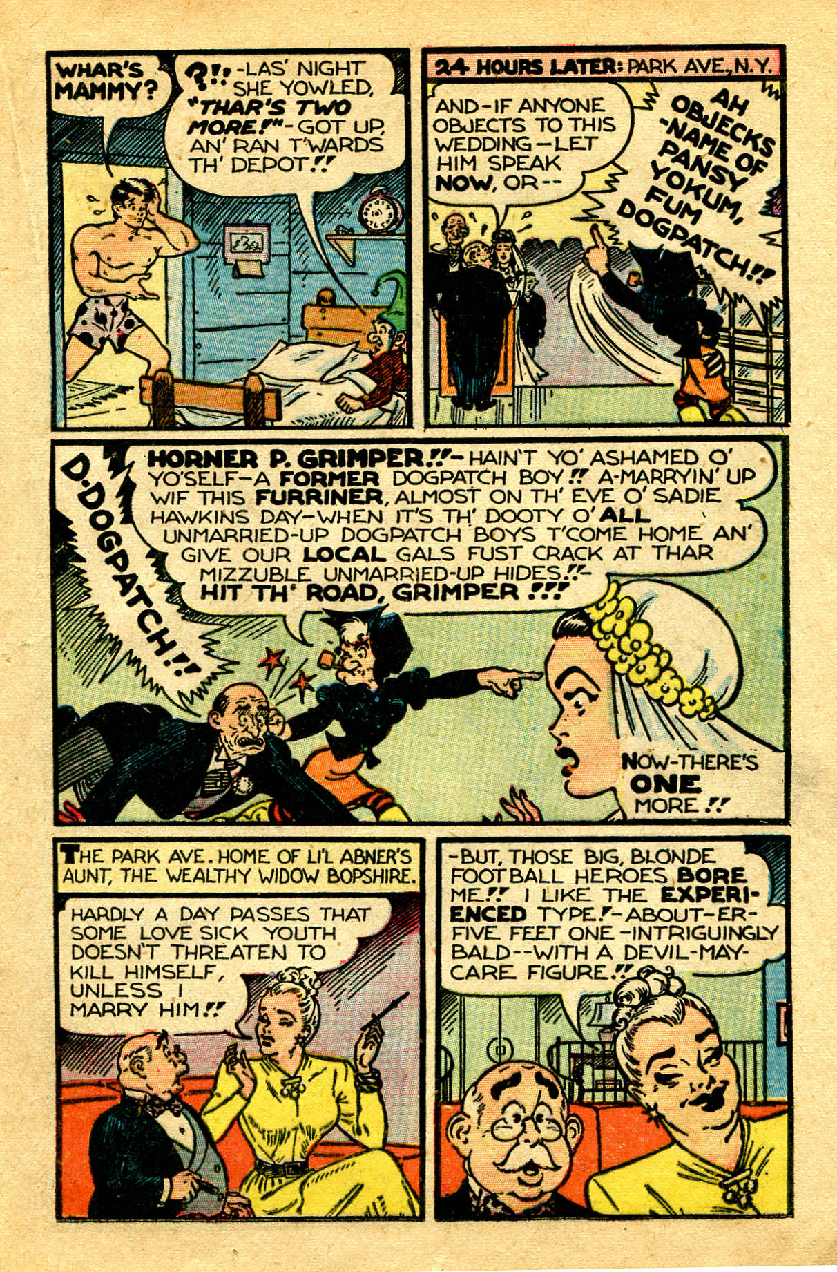 Read online Li'l Abner Comics comic -  Issue #61 - 24