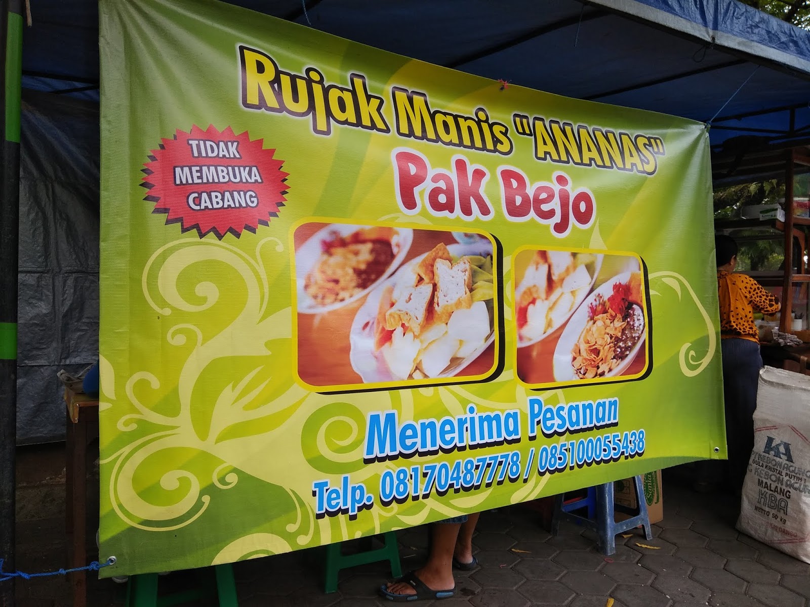 Coffee In The Morning Rujak Buah Ananas Pak Bejo