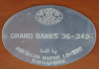grand banks 36, hull 349, tin hau goddess of the sea