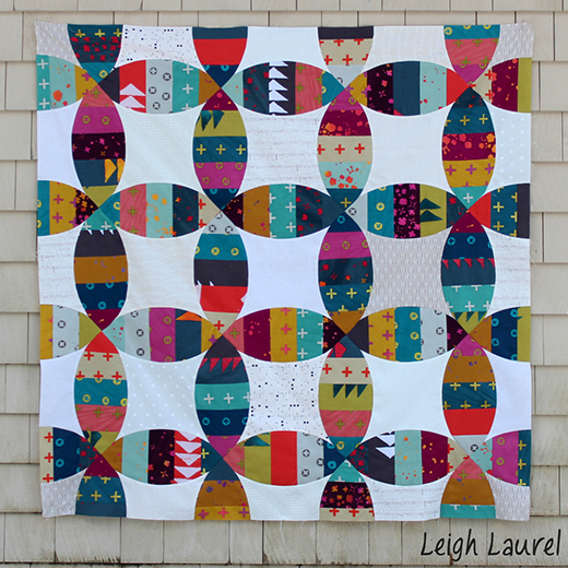 Quilting Land Melon Double Wedding Ring Quilt