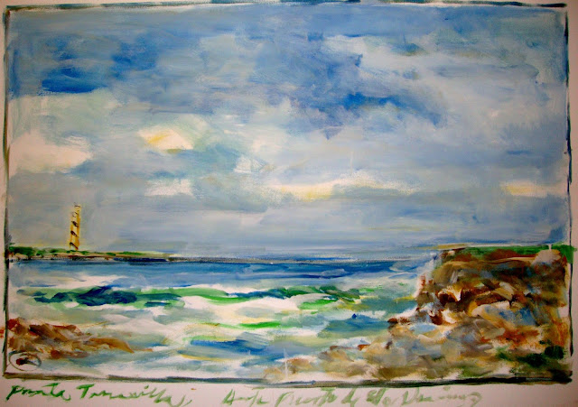 Ocean view painting by Jose Cestero