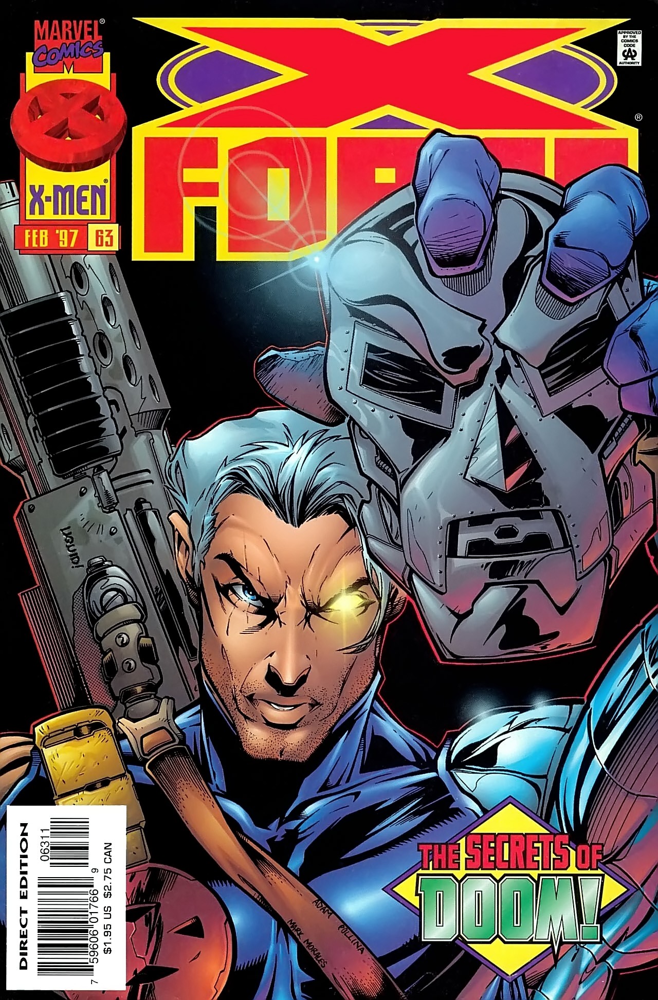 Read online X-Force (1991) comic -  Issue #63 - 1