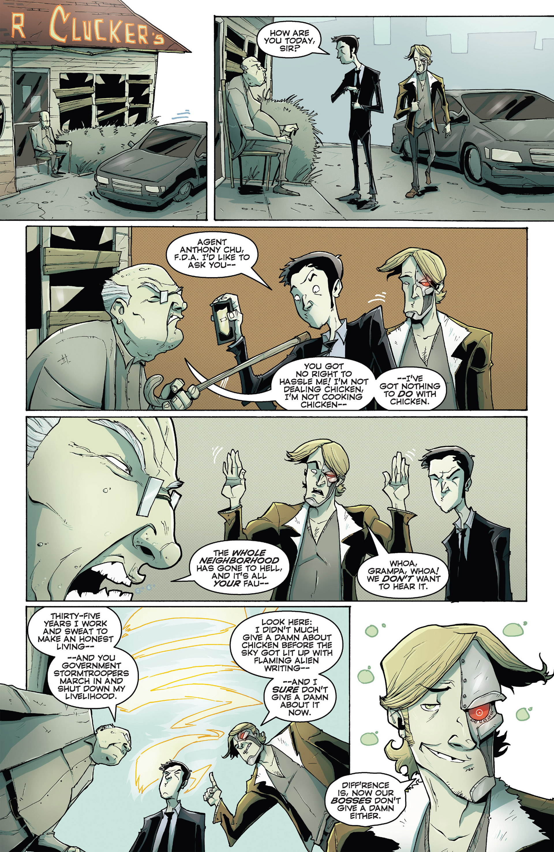 Read online Chew comic -  Issue # _TPB 4 - Flambe - 10