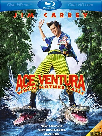 Ace Ventura: When Nature Calls (1995) 1080p BDRip Dual Latino-Inglés [Subt. Esp] (Comedia)