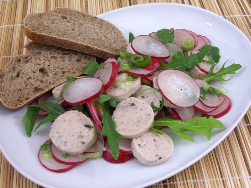 Lecker Bentos und mehr: Leichter Wurstsalat