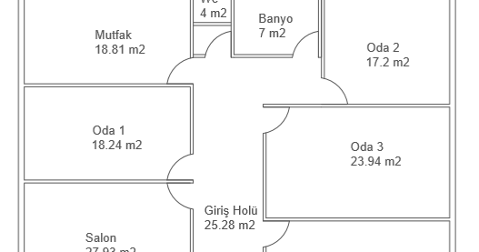 Kalyon Insaat Ve Taahhut 180 M2 Bahce Evi Calismamizin Plani