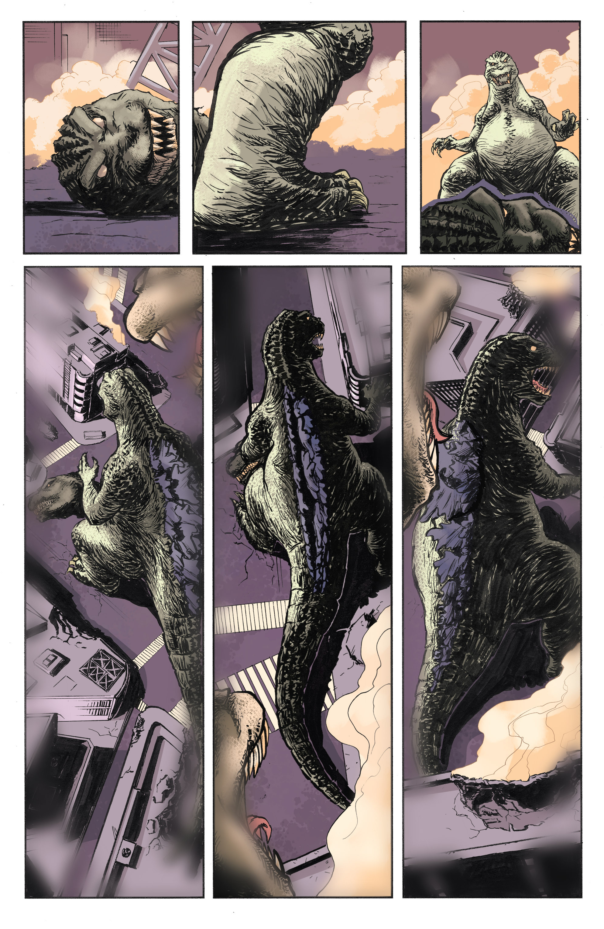 Read online Godzilla in Hell (2015) comic -  Issue #4 - 11