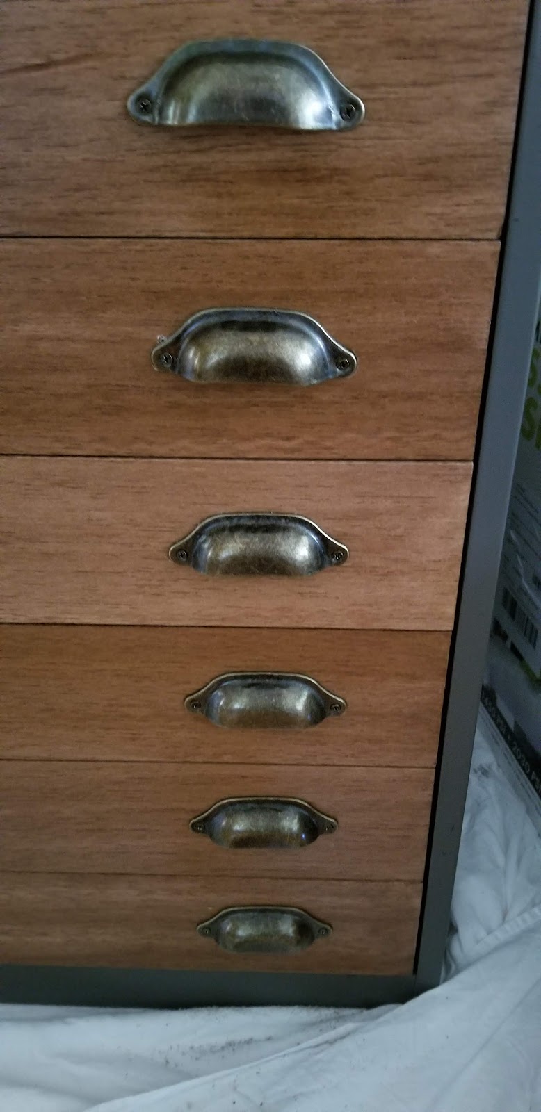 How To Update A Metal File Cabinet Postcards From The Ridge