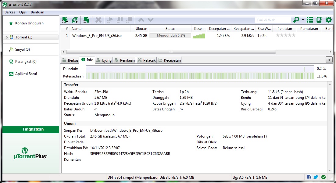 Free Download uTorrent 3.2.2 Build 28500 New Update