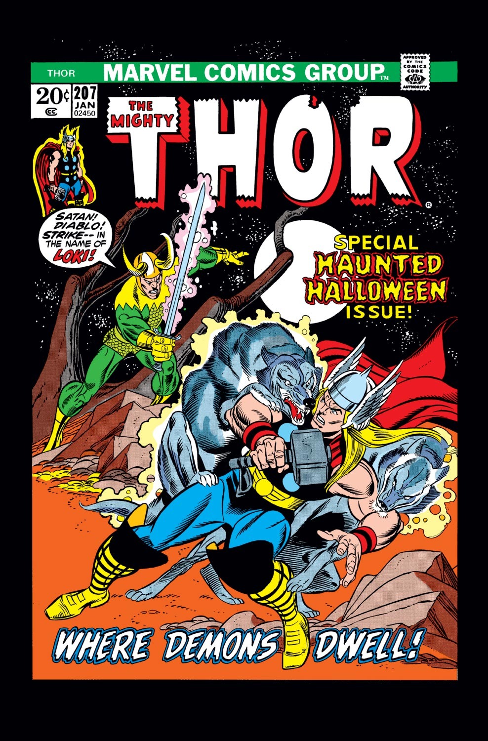 Read online Thor (1966) comic -  Issue #207 - 1