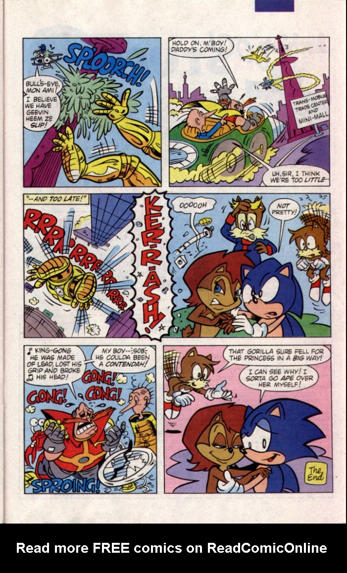 Read online Sonic The Hedgehog comic -  Issue #17 - 18