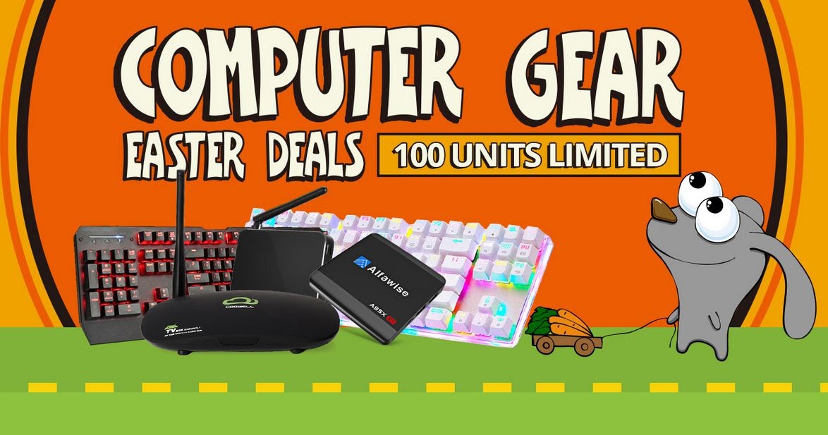 ChinaDeals & Coupons Gearbest Computer Gear Easter Sale!